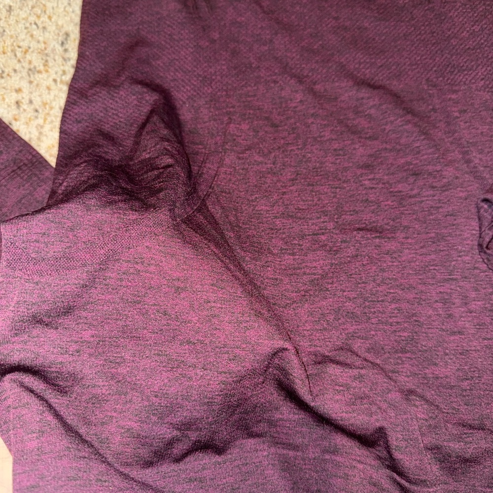 Lululemon Run Swiftly Long Sleeve Raspberry Plum … - image 2